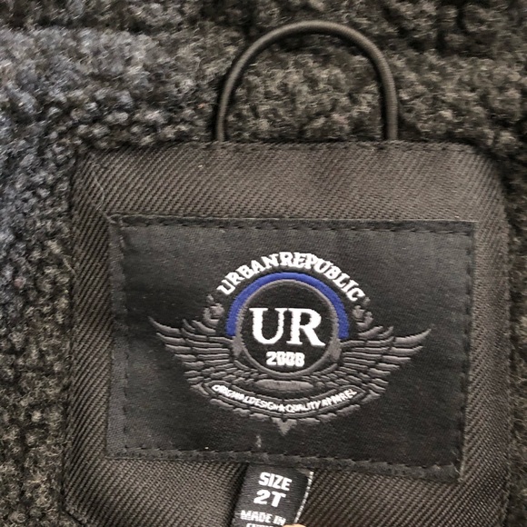 Black Urban Republic Coat - Picture 3 of 3